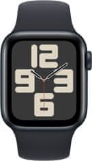 Apple Watch sa 2023, 40mm, Midnight, Midnight Sport Band - S/M